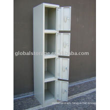 Four drawer steel locker